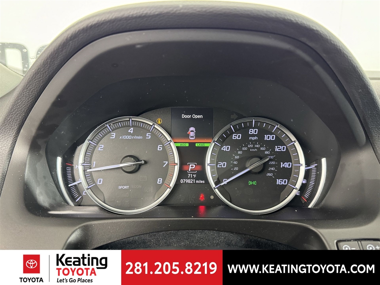 Acura TLX Base 2.4L 2019