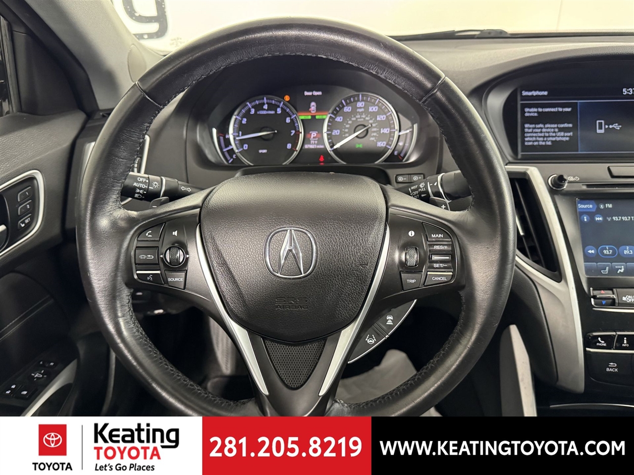 Acura TLX Base 2.4L 2019