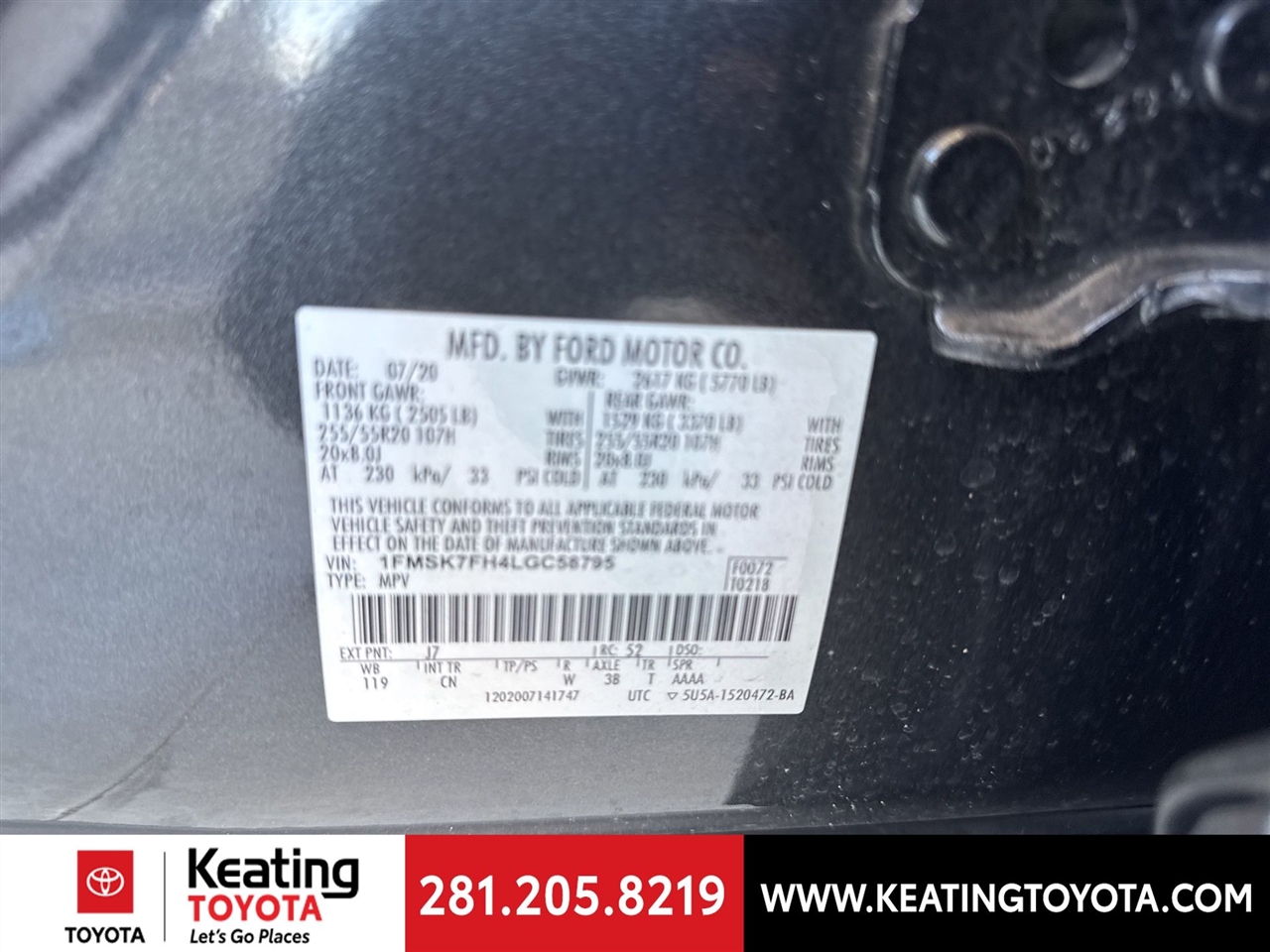 Ford Explorer Limited 2020 Ford Explorer Limited 2020