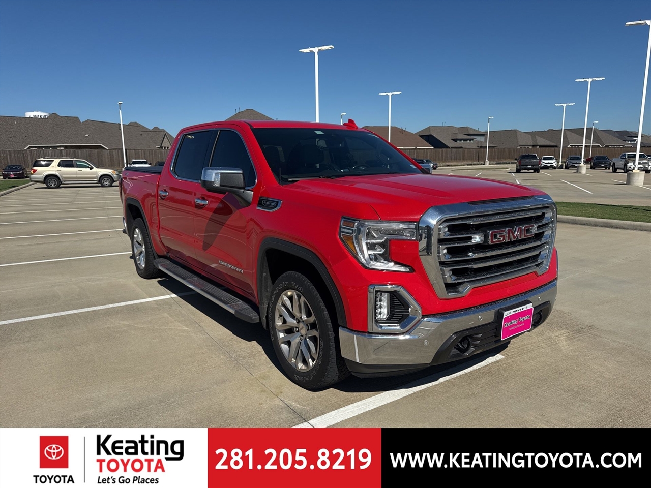GMC Sierra 1500 SLT Crew Cab Long Box 4WD 2019 GMC Sierra 1500 SLT Crew Cab Long Box 4WD 2019