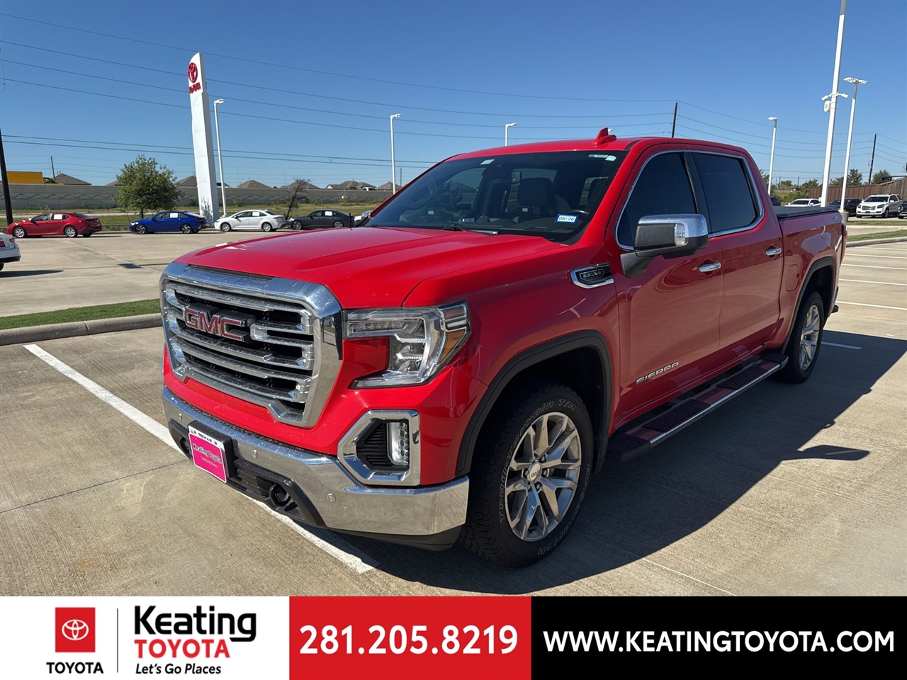 GMC Sierra 1500 SLT Crew Cab Long Box 4WD 2019 GMC Sierra 1500 SLT Crew Cab Long Box 4WD 2019