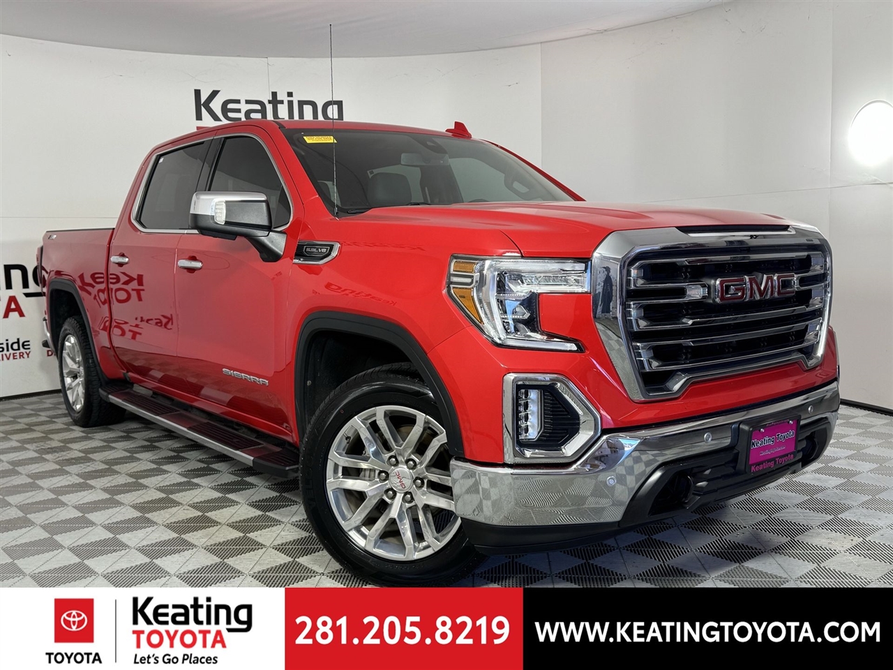 GMC Sierra 1500 SLT Crew Cab Long Box 4WD 2019