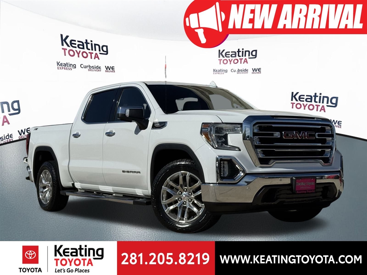 2019 GMC Sierra 1500 SLT Crew Cab Long Box 4WD