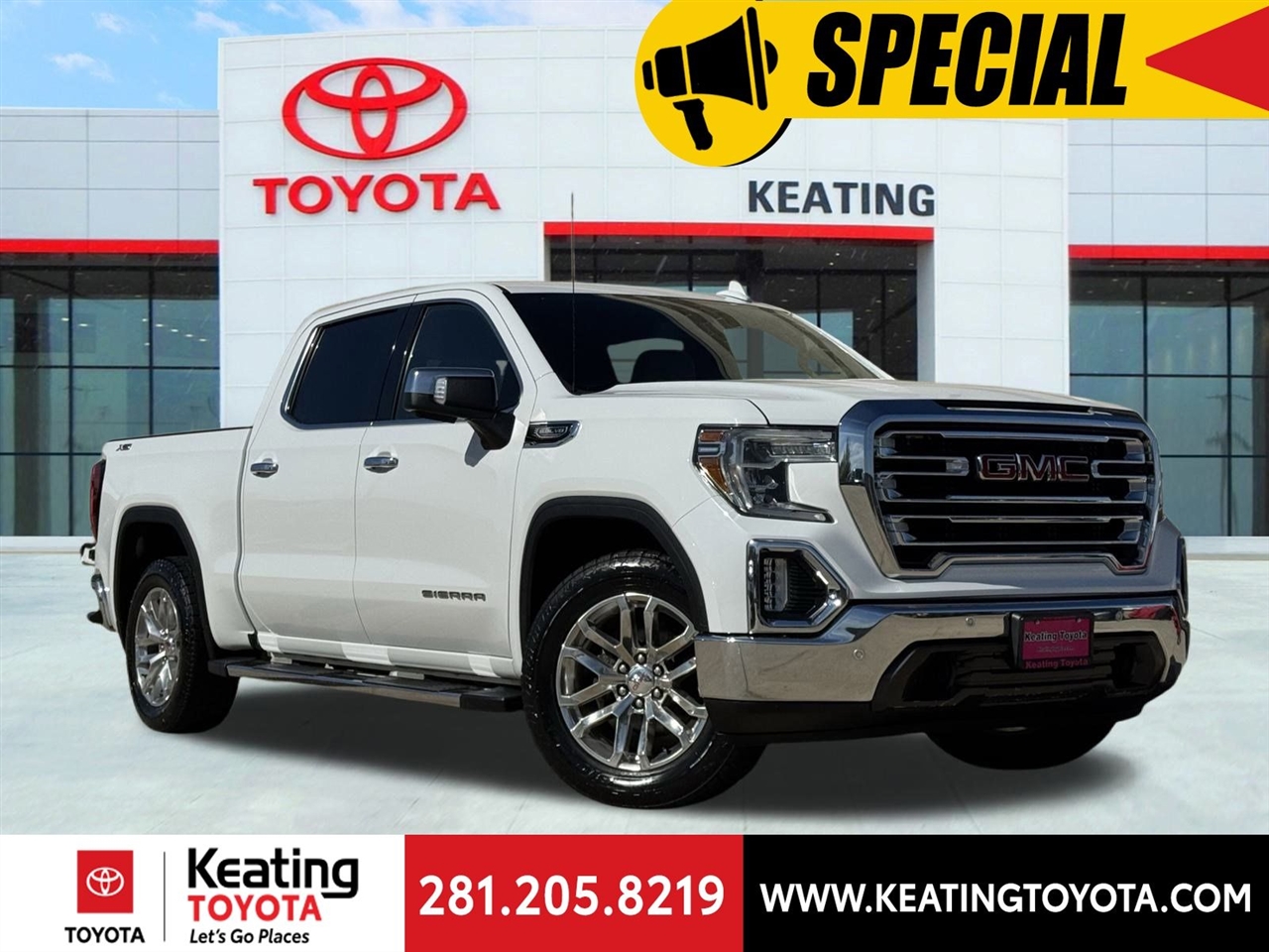 GMC Sierra 1500 SLT Crew Cab Long Box 4WD 2019