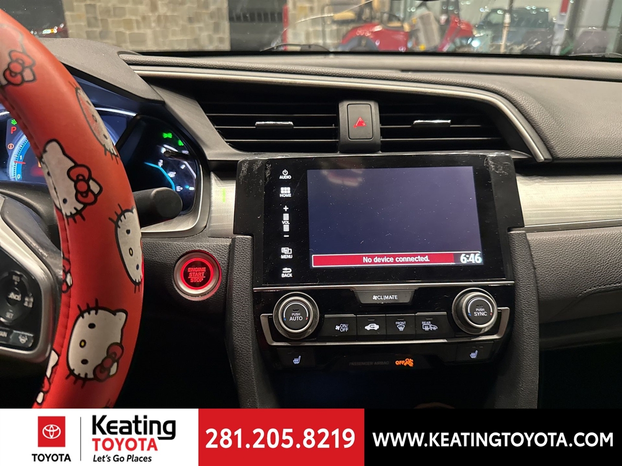 Honda Civic EX-L Coupe CVT 2016