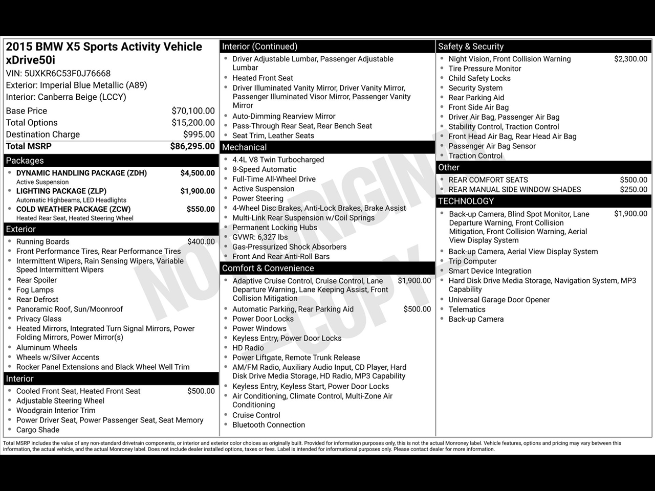 BMW X5 xDrive50i 2015