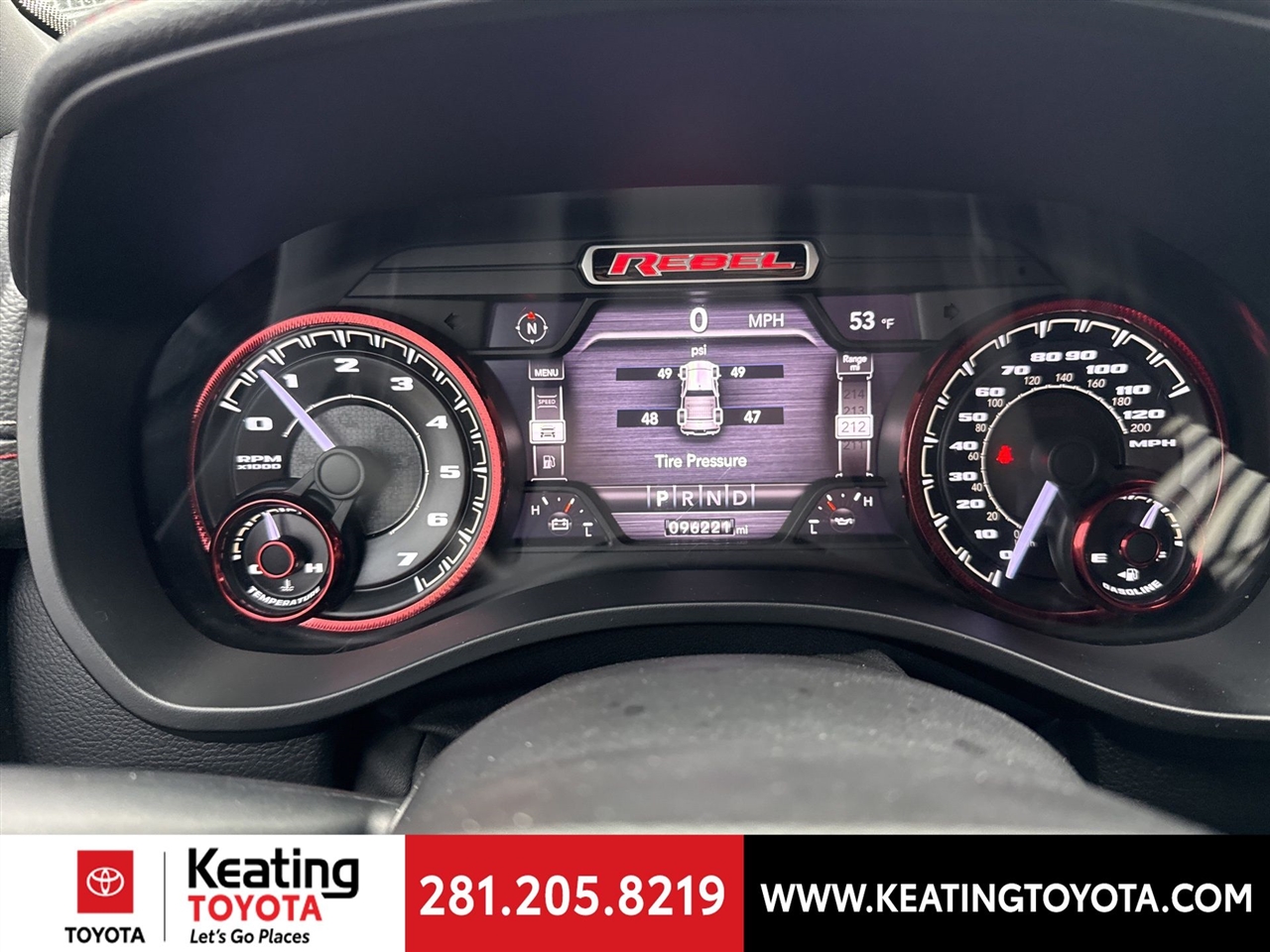 RAM 1500 Rebel Quad Cab 4WD 2019