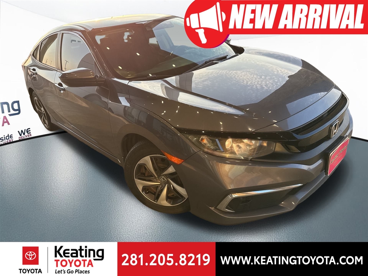 Honda Civic LX Honda Sensing Sedan CVT 2019