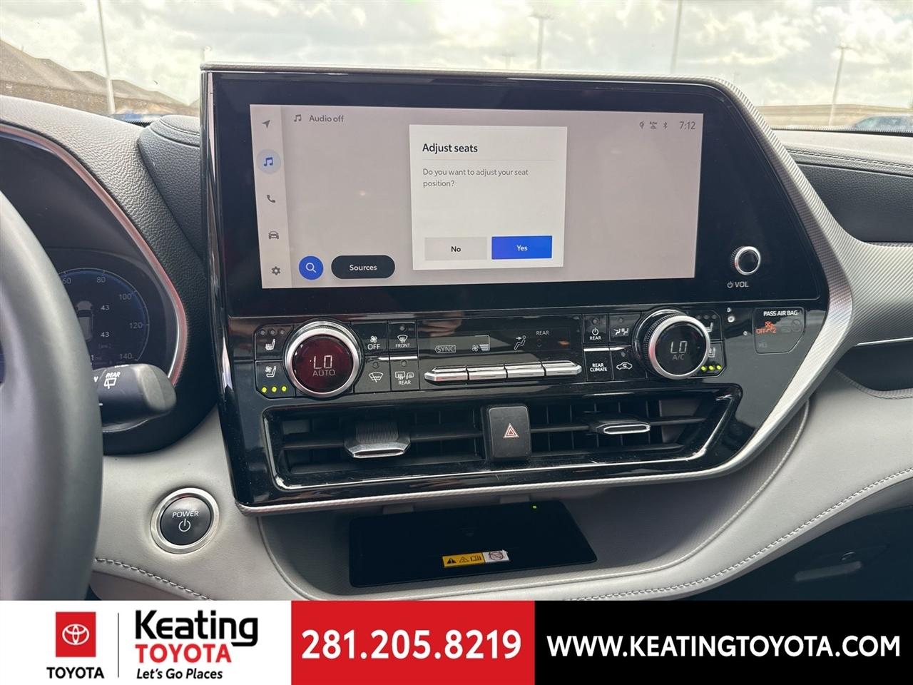 Toyota Highlander Hybrid Platinum AWD 2024