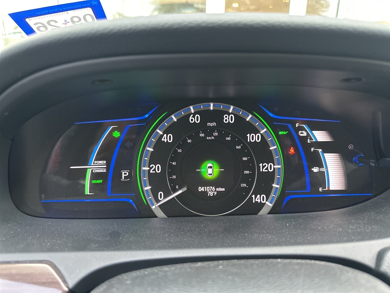 Honda Accord Hybrid Touring 2017