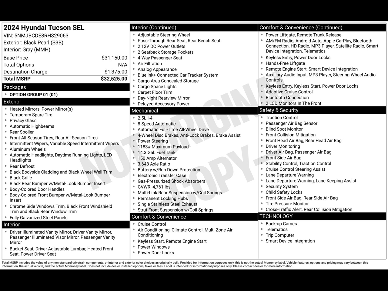 2024 Hyundai Tucson SEL AWD