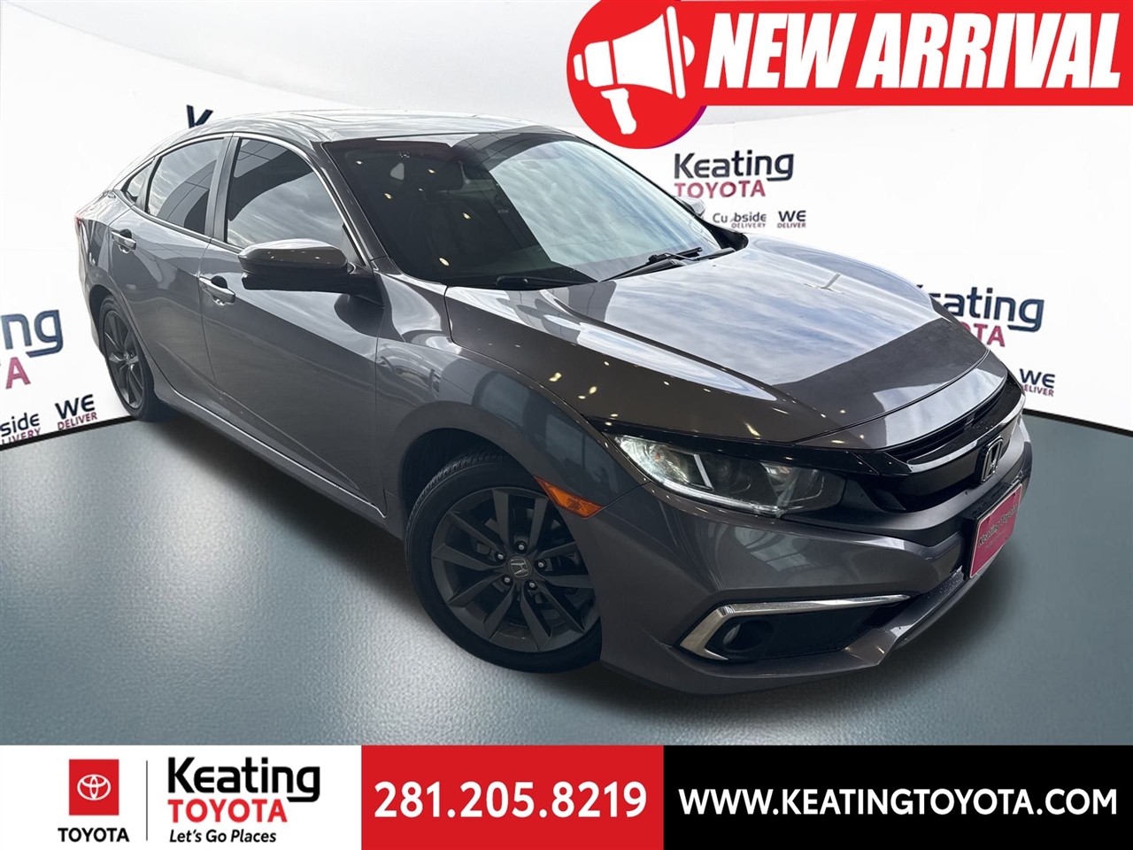 Honda Civic EX-L Sedan CVT 2021