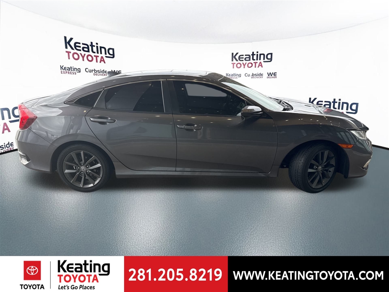 Honda Civic EX-L Sedan CVT 2021