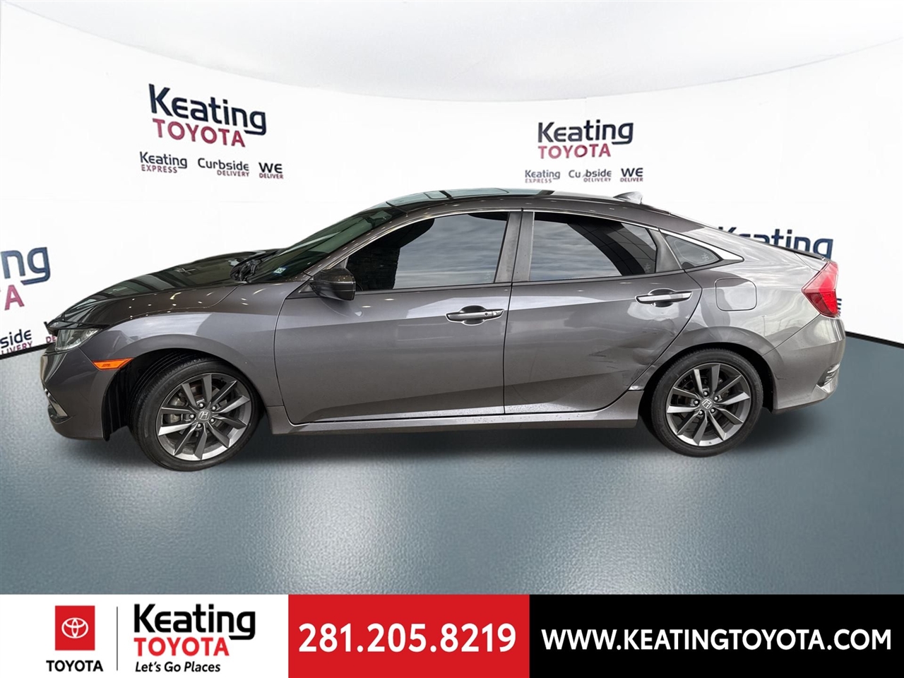 Honda Civic EX-L Sedan CVT 2021