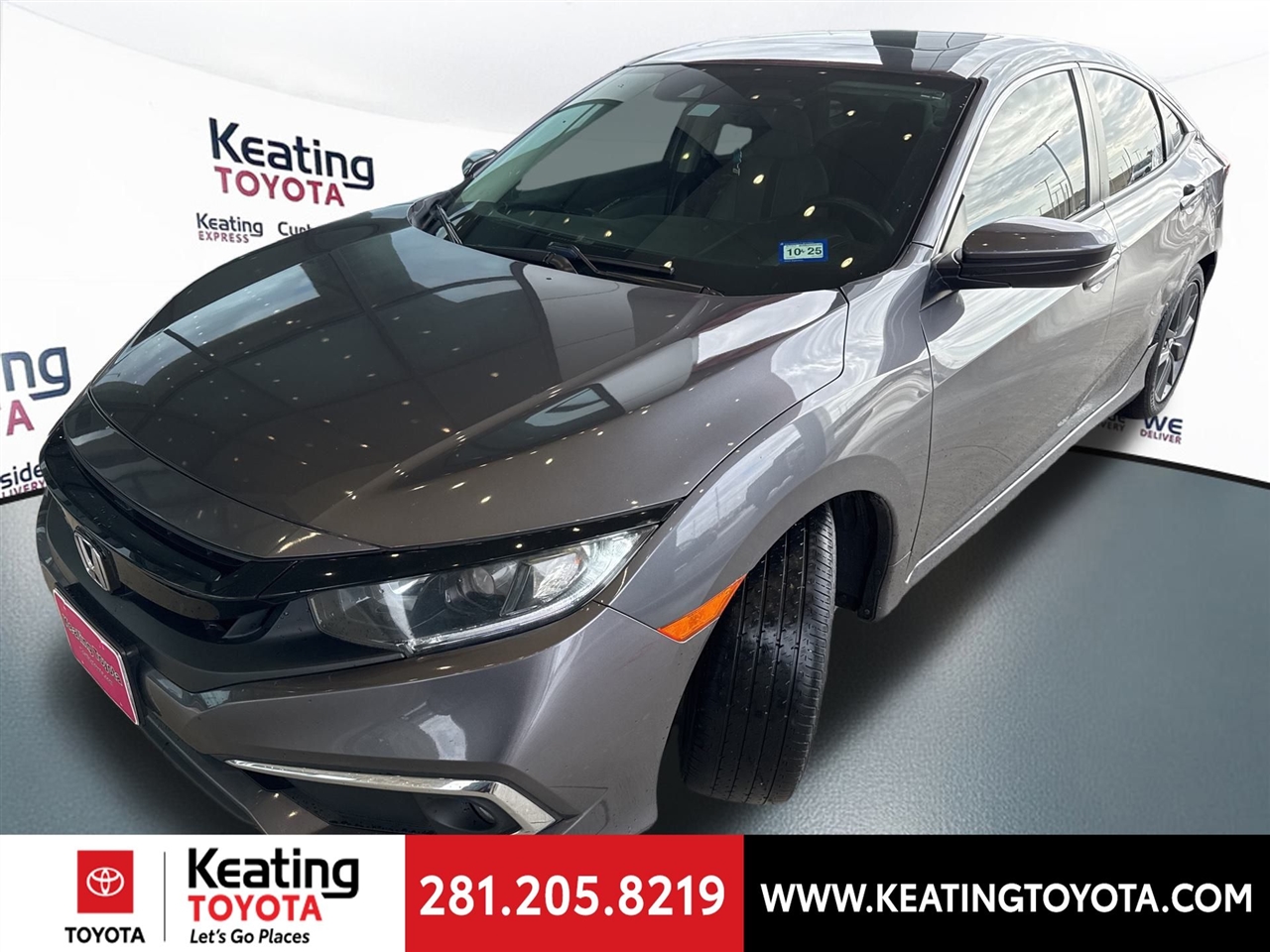 Honda Civic EX-L Sedan CVT 2021