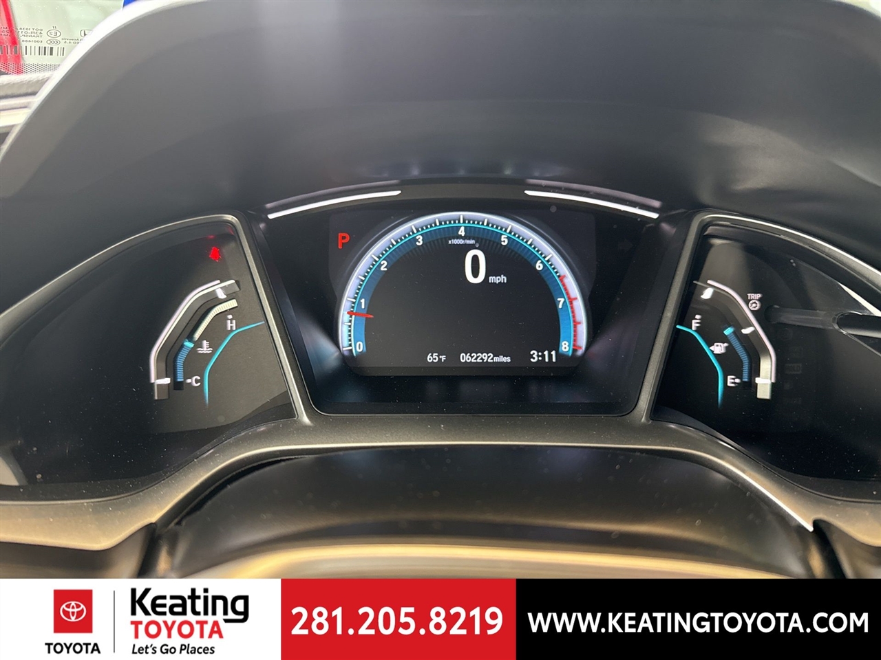 Honda Civic EX-L Sedan CVT 2021