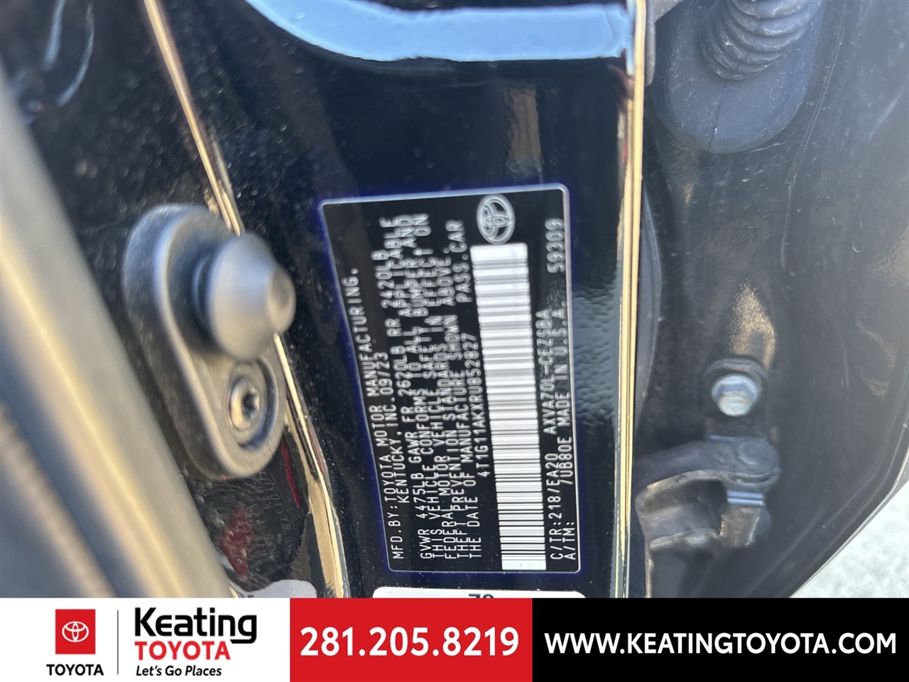 Toyota Camry SE 2024