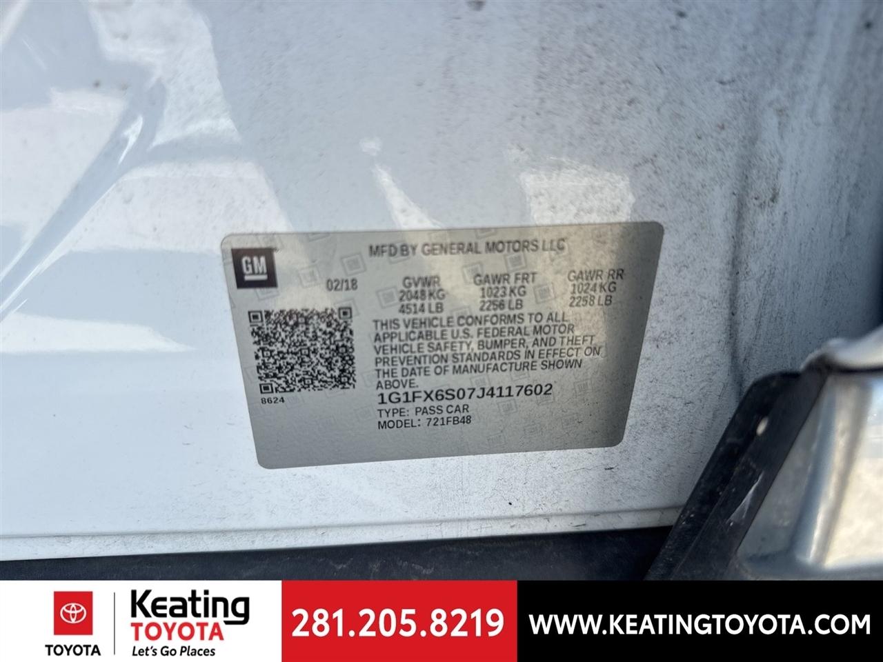 Chevrolet Bolt EV Premier 2018