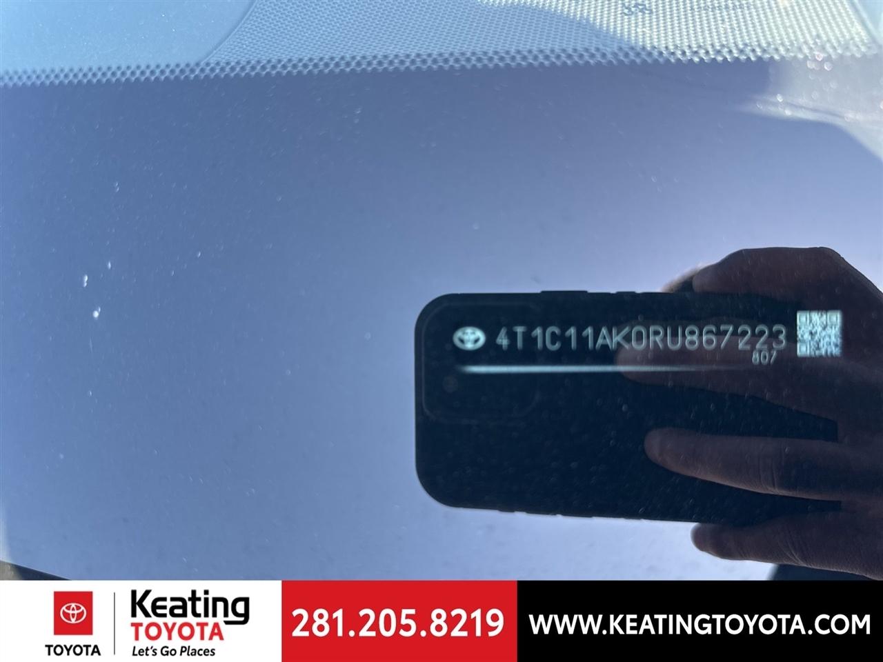 Toyota Camry LE 2024