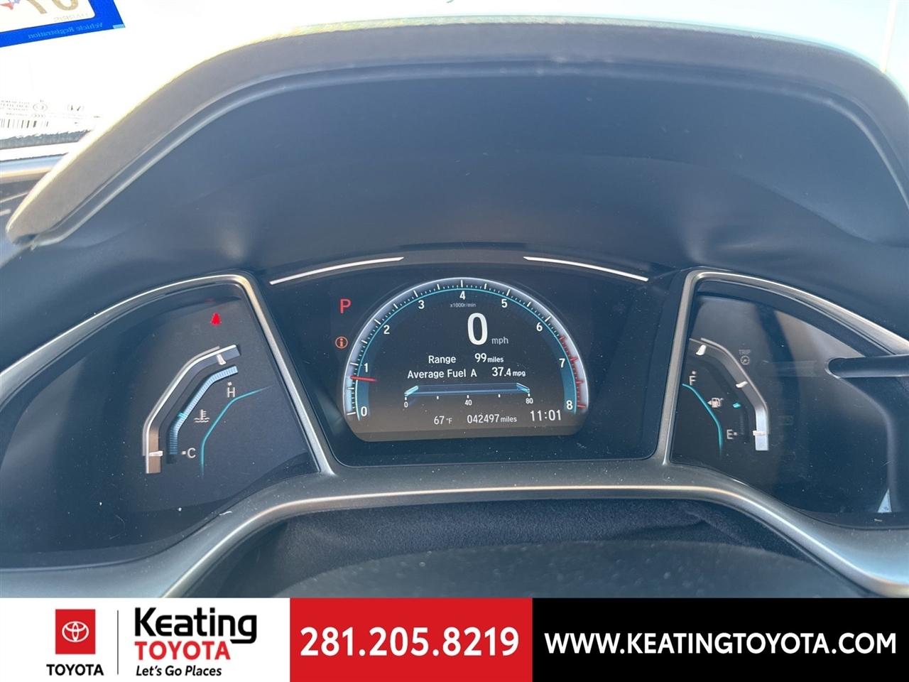 Honda Civic EX Sedan CVT 2020