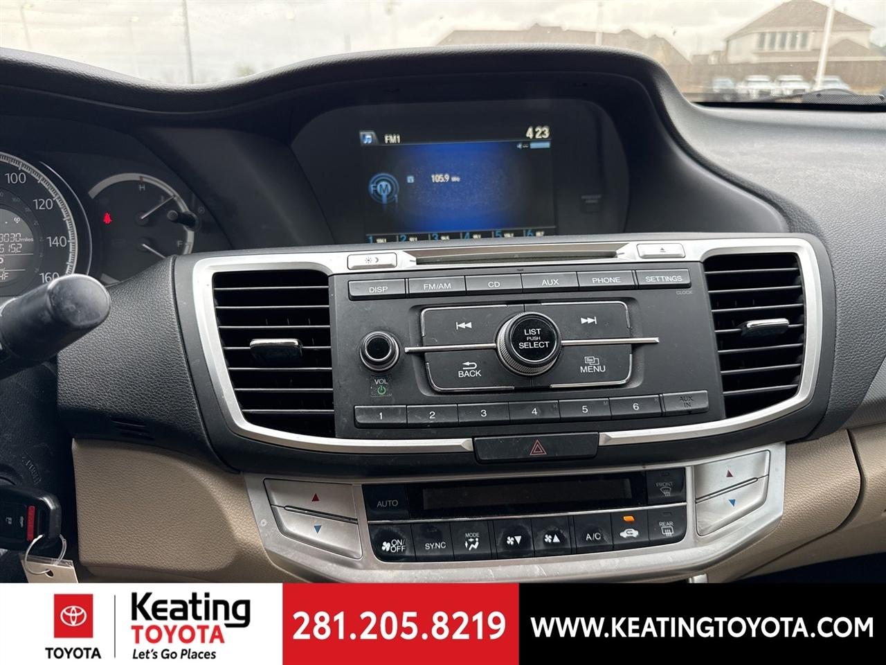 Honda Accord LX Sedan CVT 2013