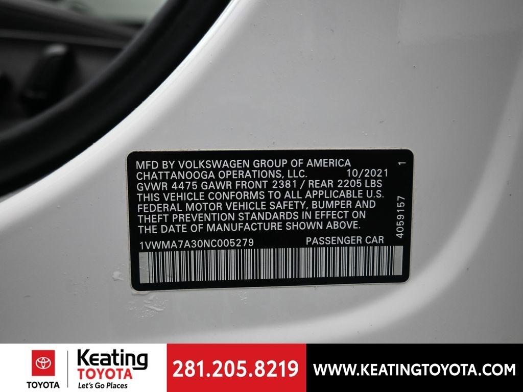 Volkswagen Passat R-Line 2022