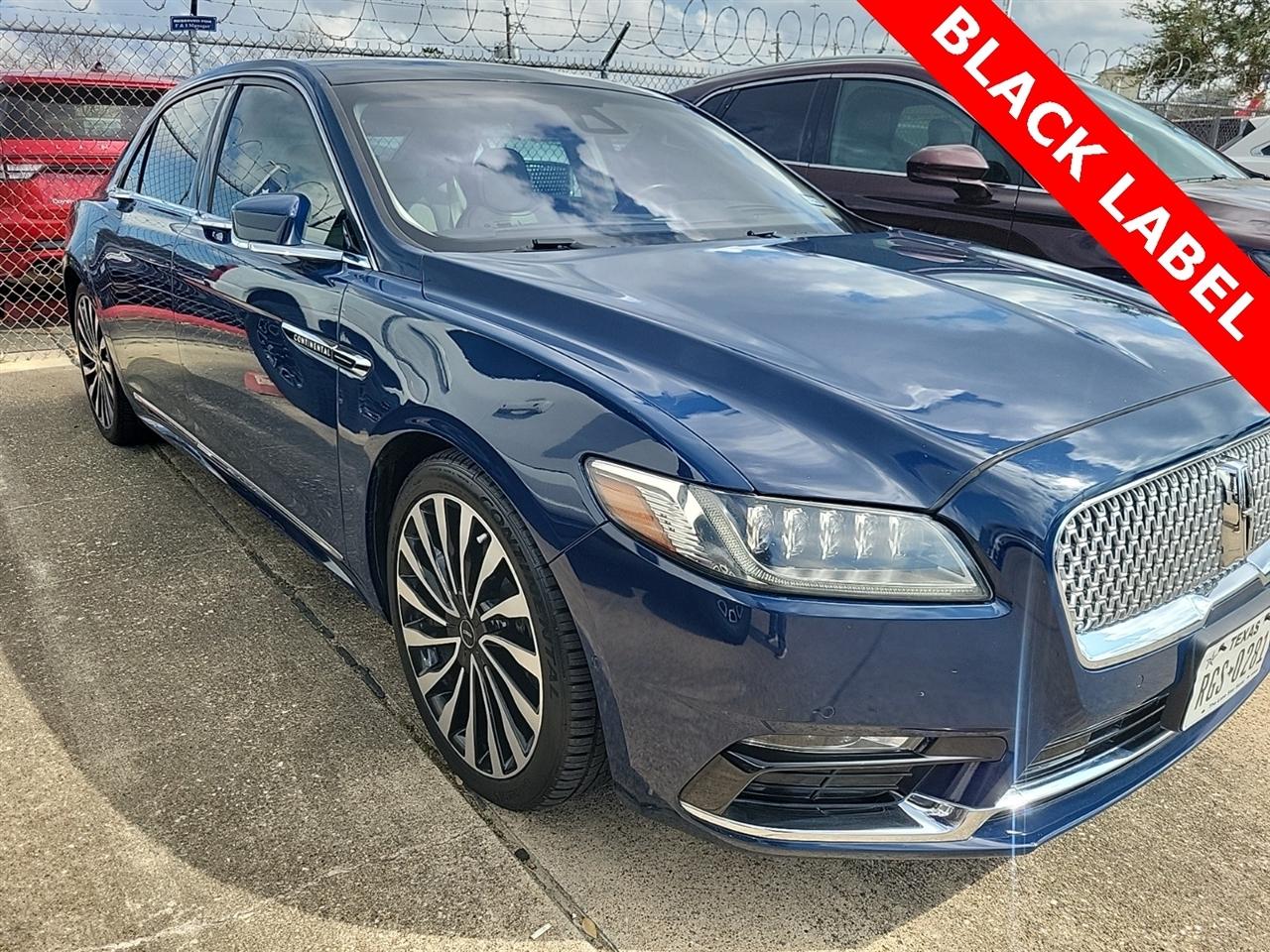 Lincoln Continental Black Label 2018