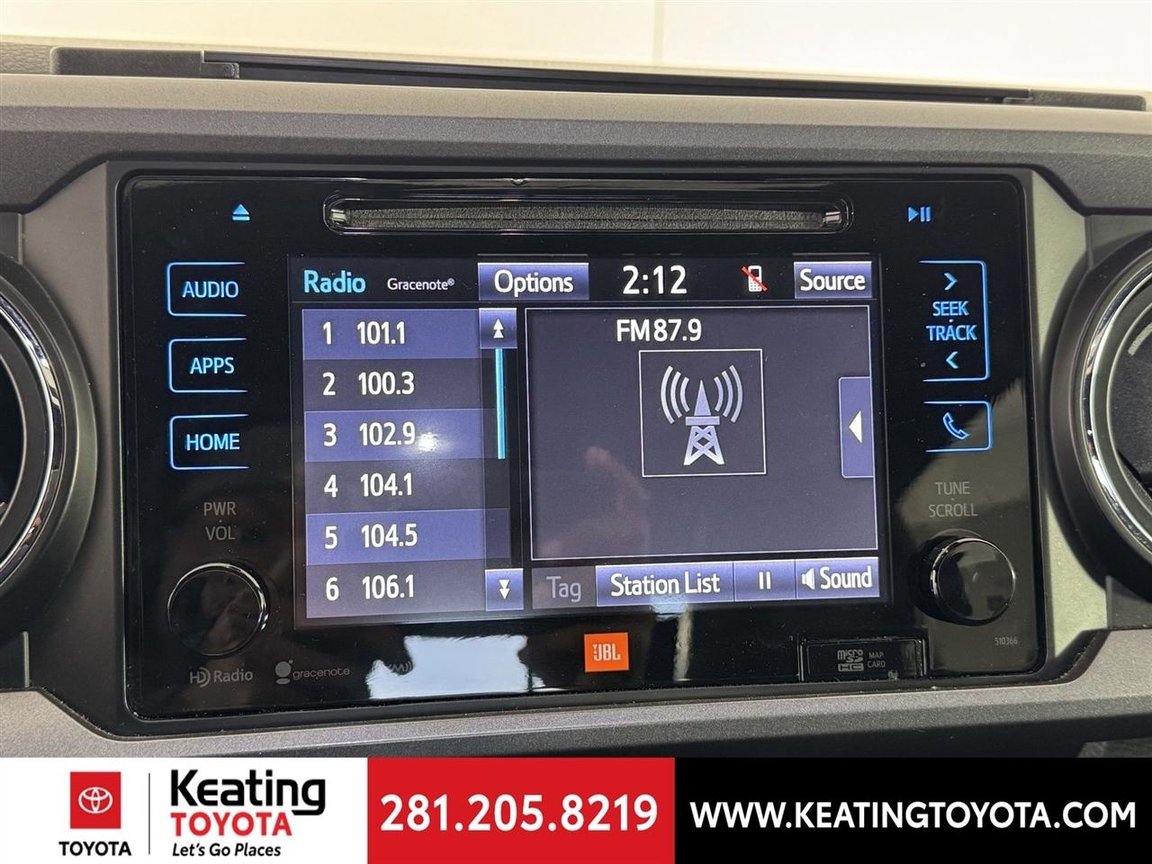 Toyota Tacoma SR5 Double Cab Long Bed V6 6AT 4WD 2019