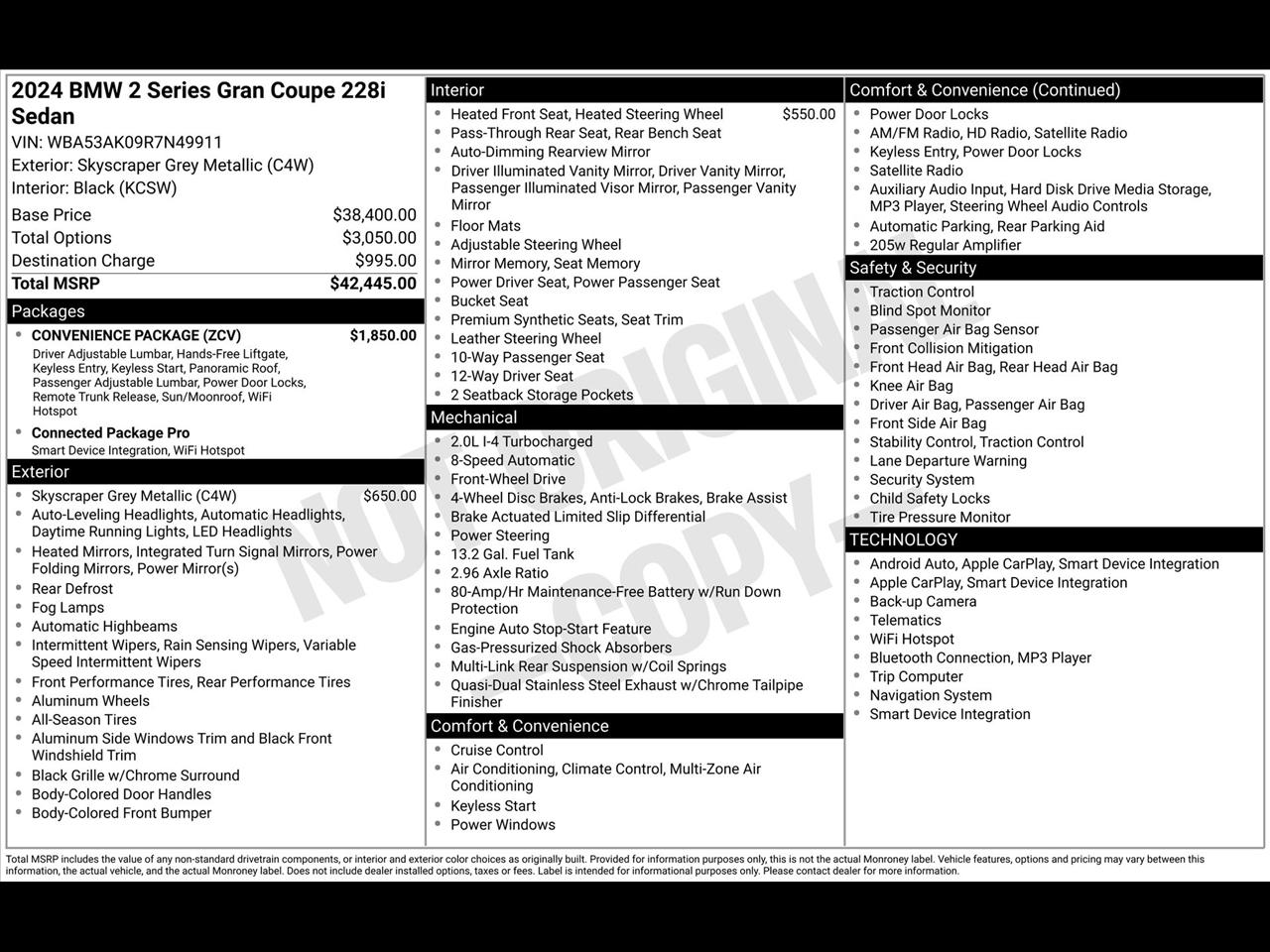 2024 BMW 2-Series Gran Coupe 228i