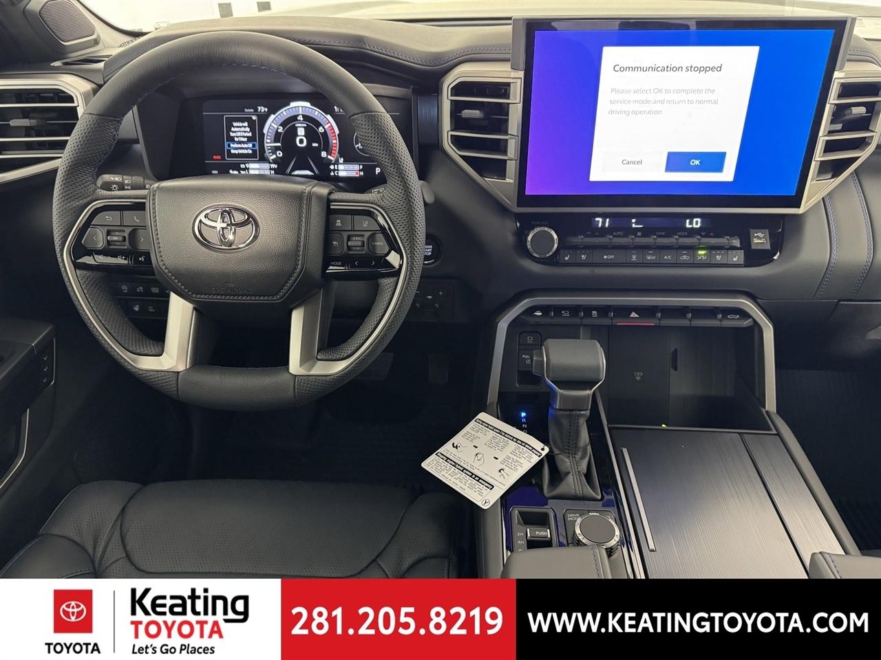 Toyota Tundra Platinum CrewMax 4WD 2026