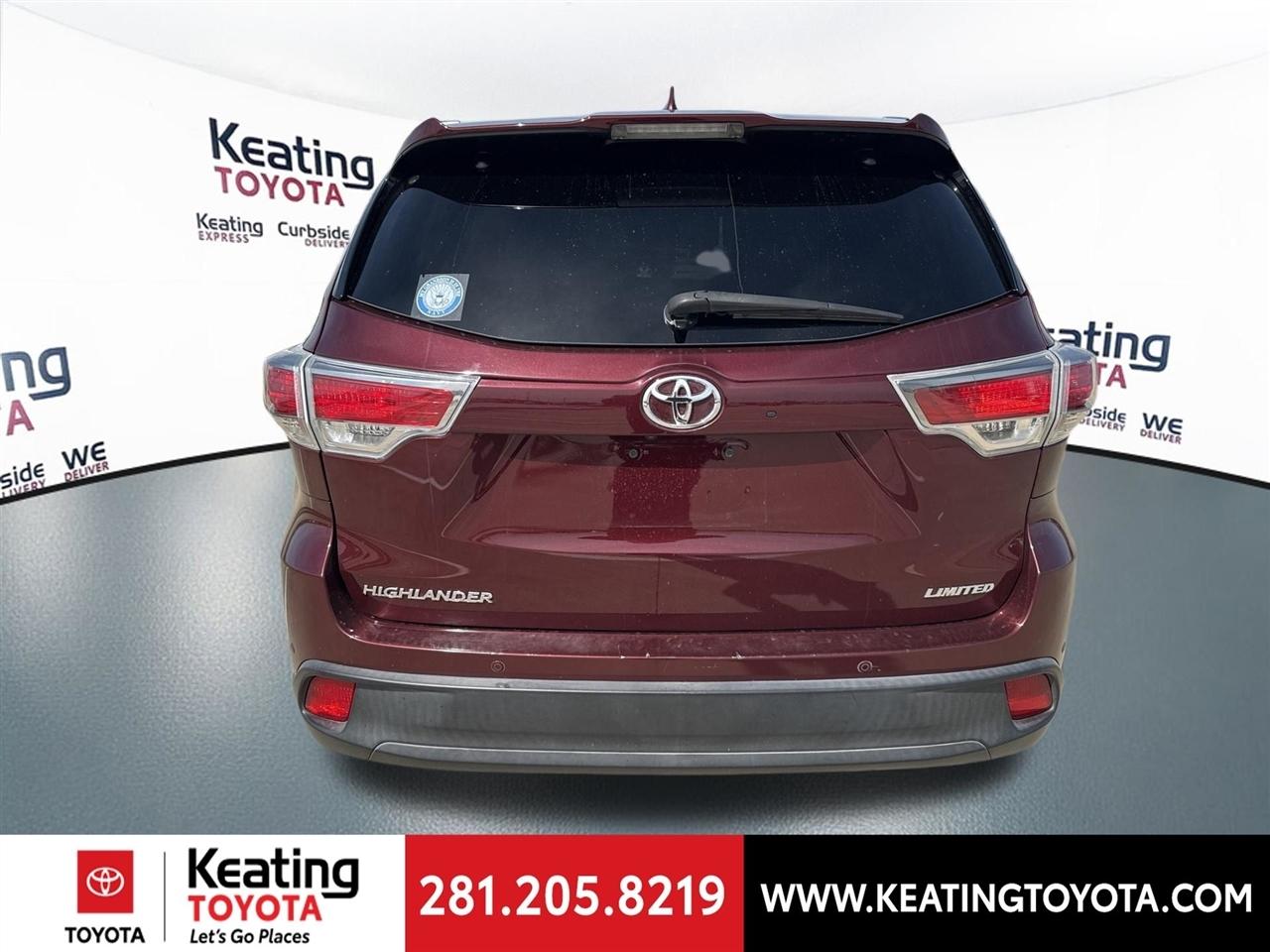 Toyota Highlander Limited FWD V6 2015