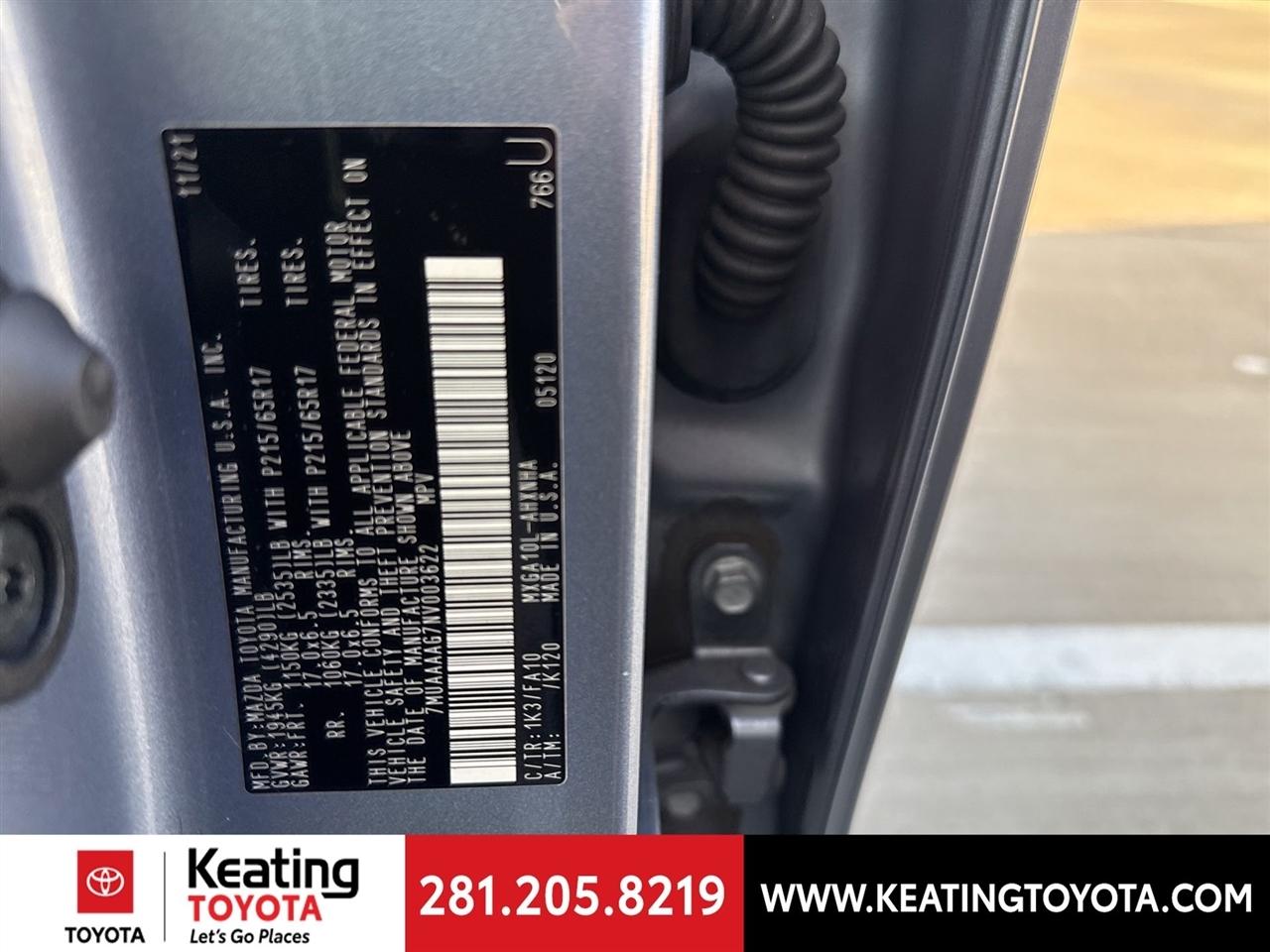 Toyota Corolla Cross L AWD 2022