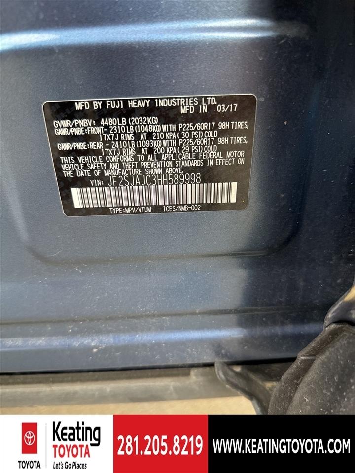 Subaru Forester 2.5i Limited 2017