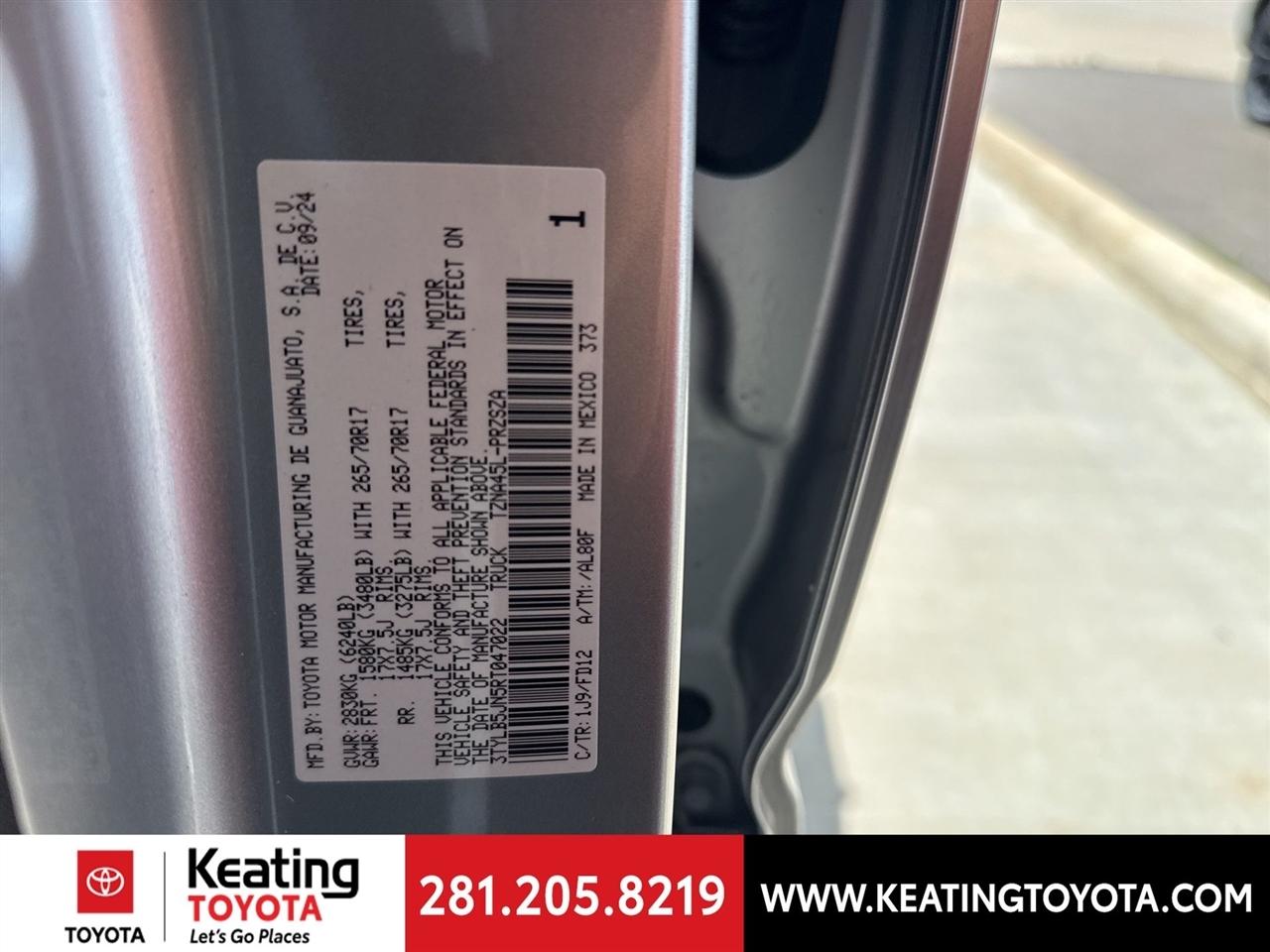 Toyota Tacoma TRD Sport Double Cab 4WD 2024