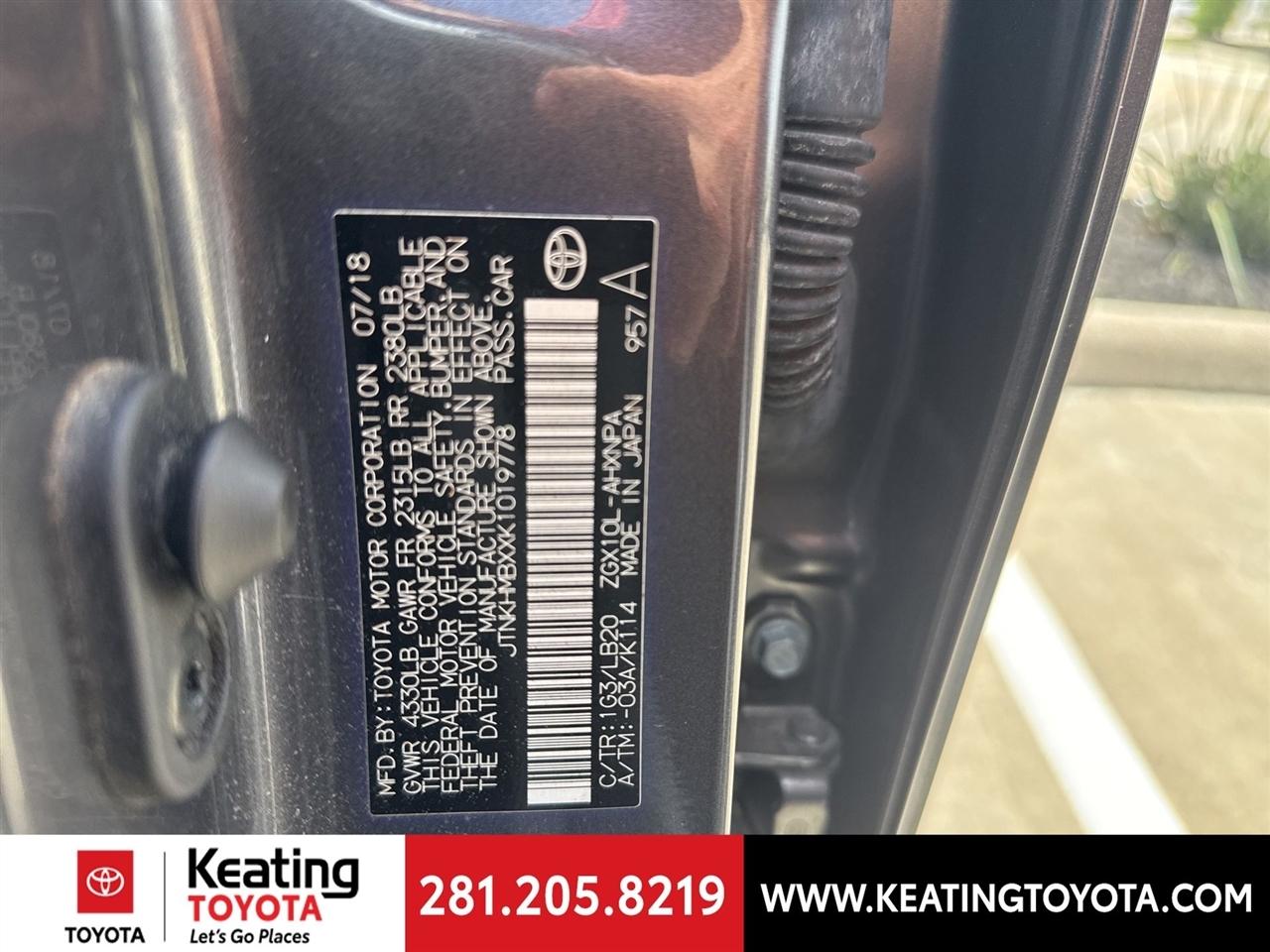 Toyota C-HR Limited 2019