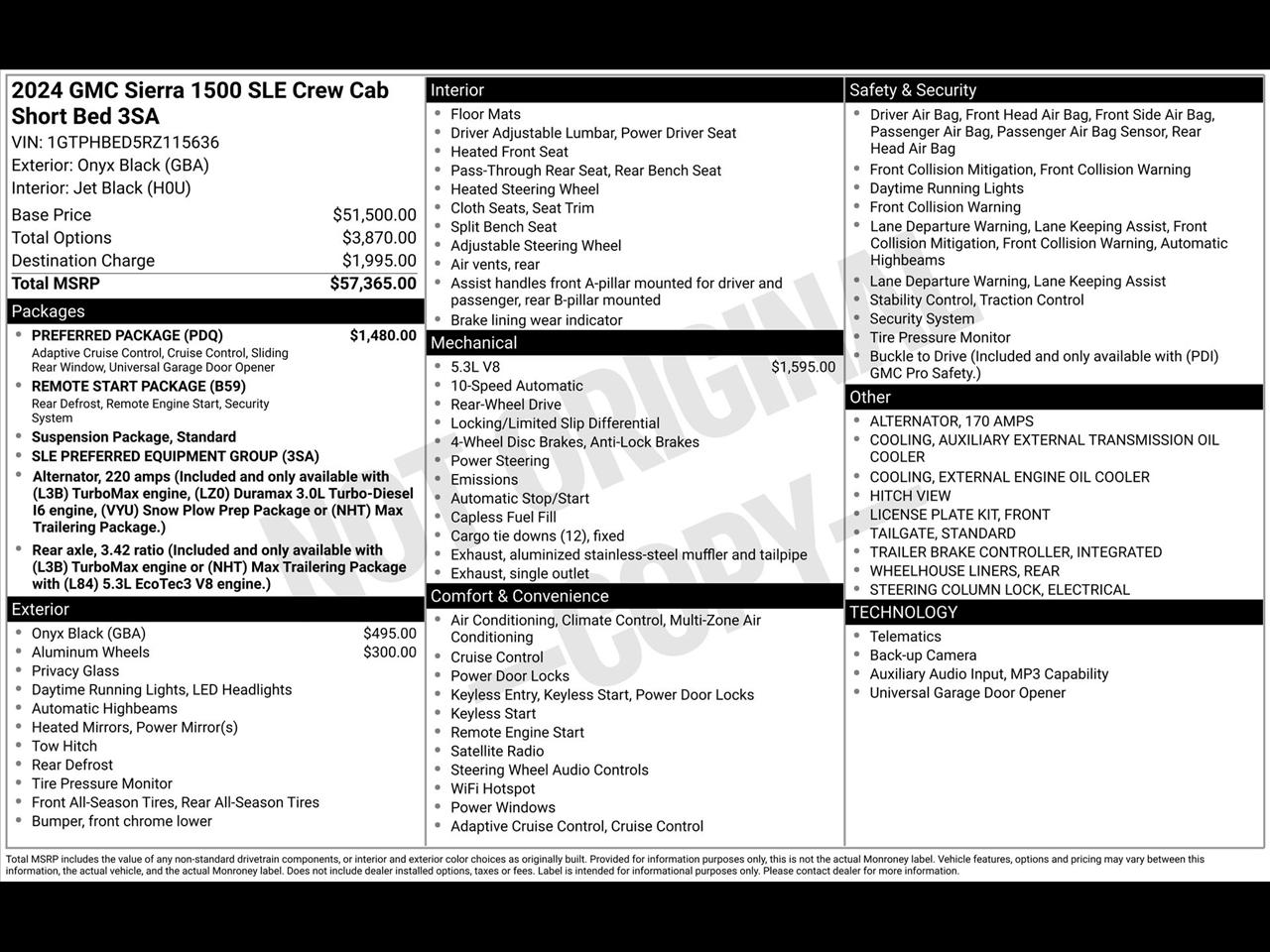 GMC Sierra 1500 SLE Crew Cab 2WD 2024