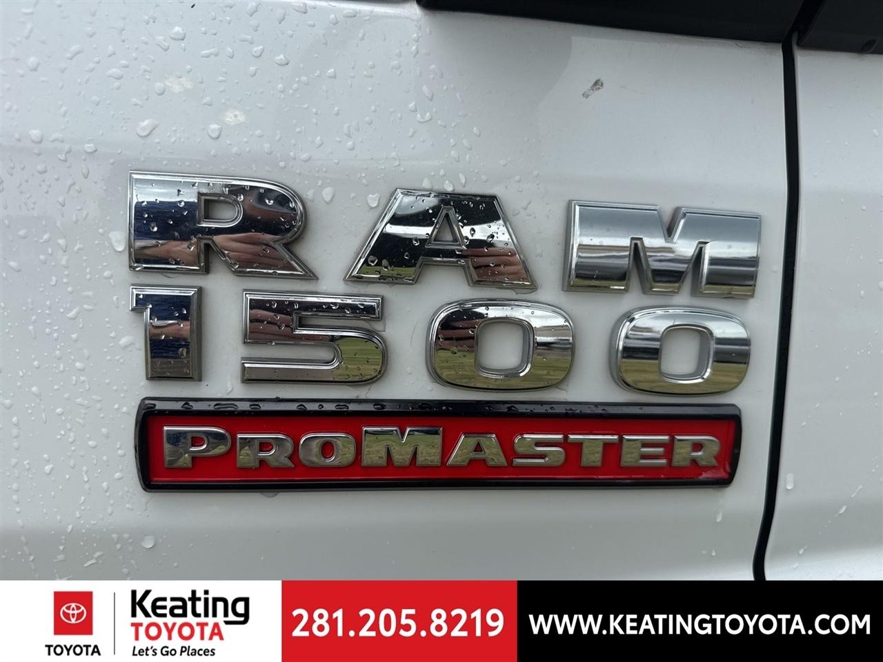 RAM Promaster 1500 Low Roof 118-in. WB 2020