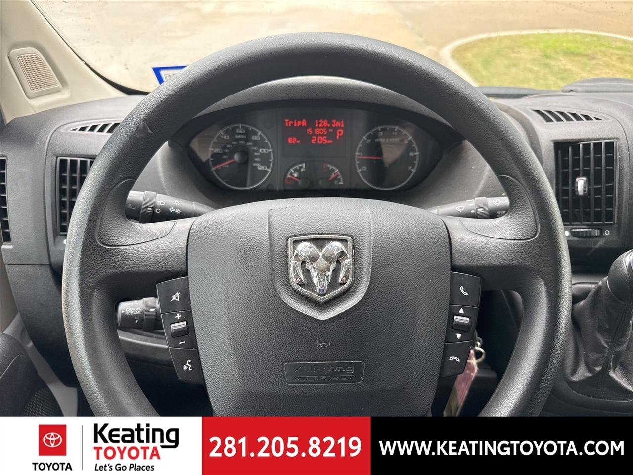 RAM Promaster 1500 Low Roof 118-in. WB 2020