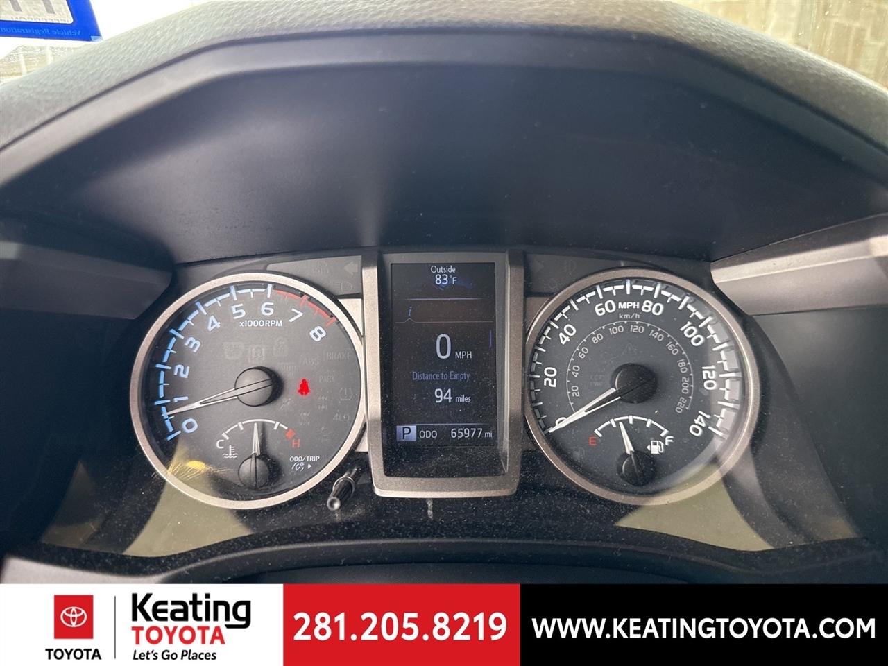 Toyota Tacoma SR5 Double Cab Long Bed V6 6AT 2WD 2019