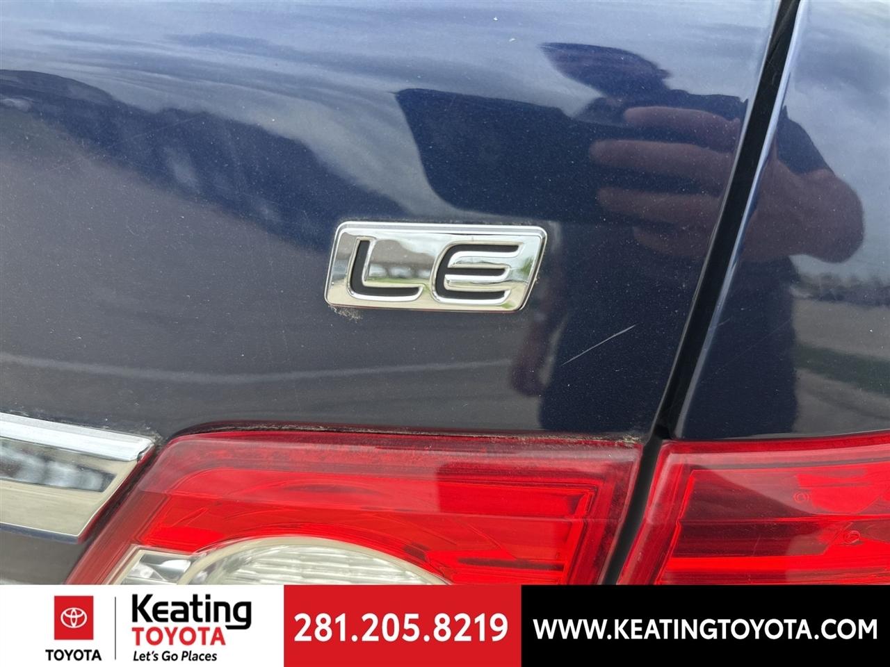 Toyota Corolla LE 4-Speed AT 2013