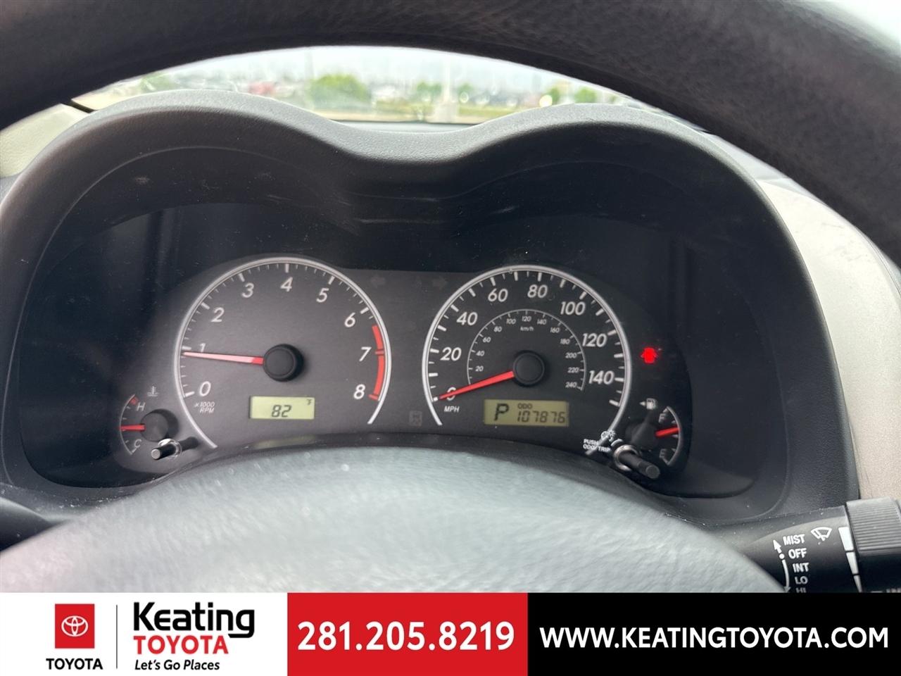 Toyota Corolla LE 4-Speed AT 2013