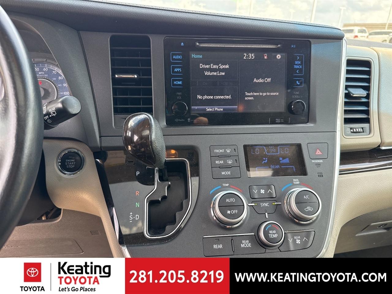 Toyota Sienna Limited FWD 7-Passsenger V6 2015