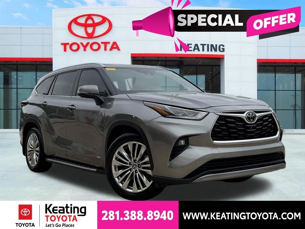Toyota Highlander Hybrid Platinum AWD 2025