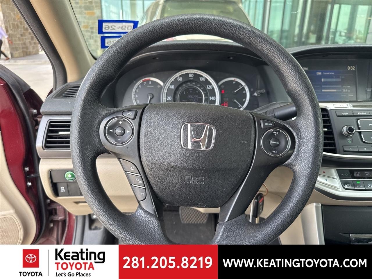 Honda Accord LX Sedan CVT 2014