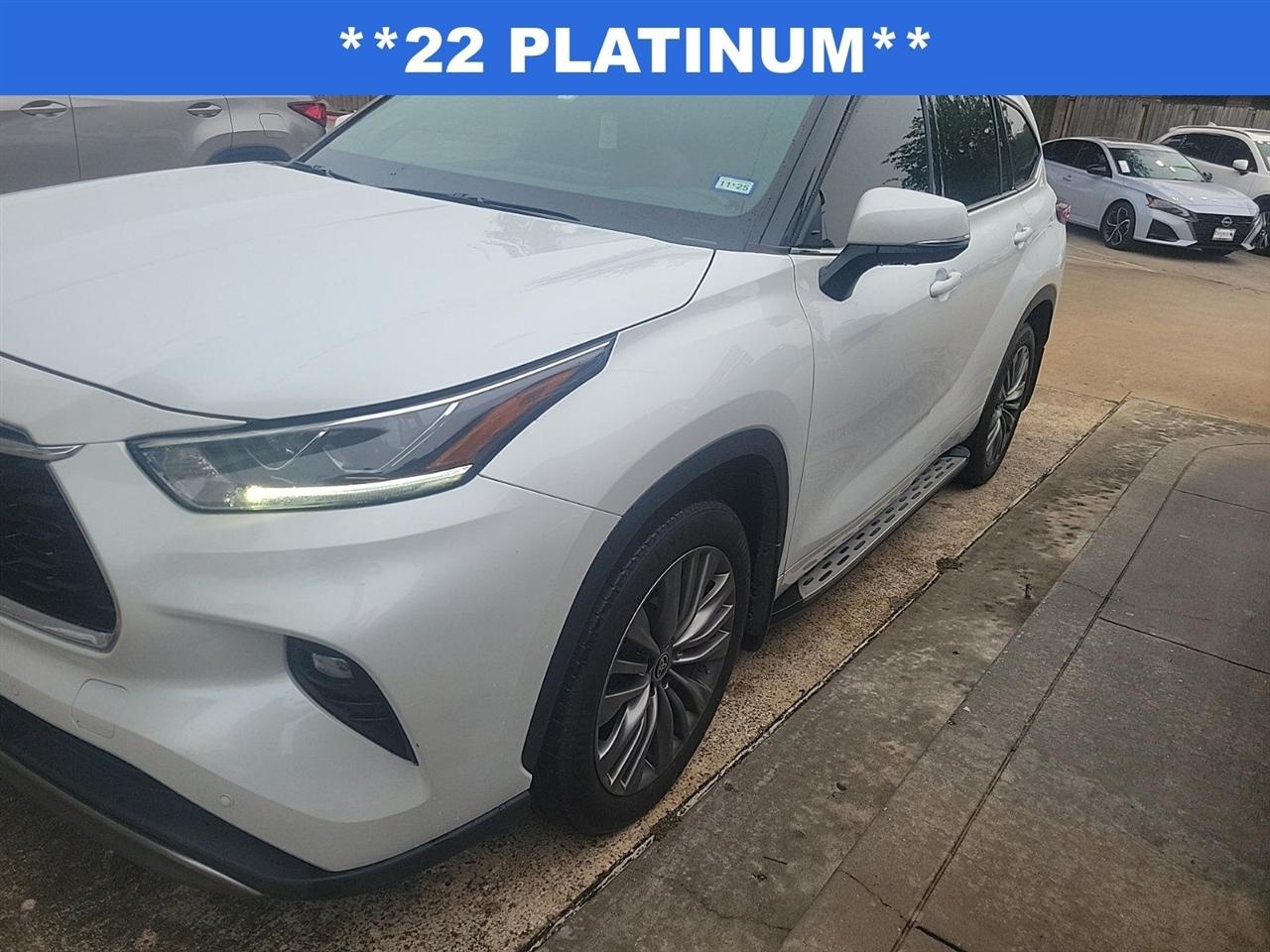 Toyota Highlander Platinum 2022