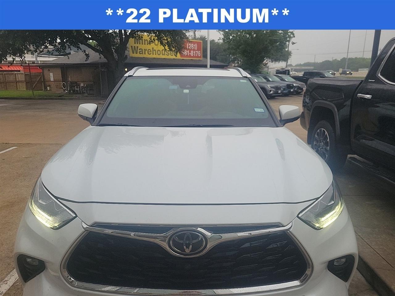 Toyota Highlander Platinum 2022
