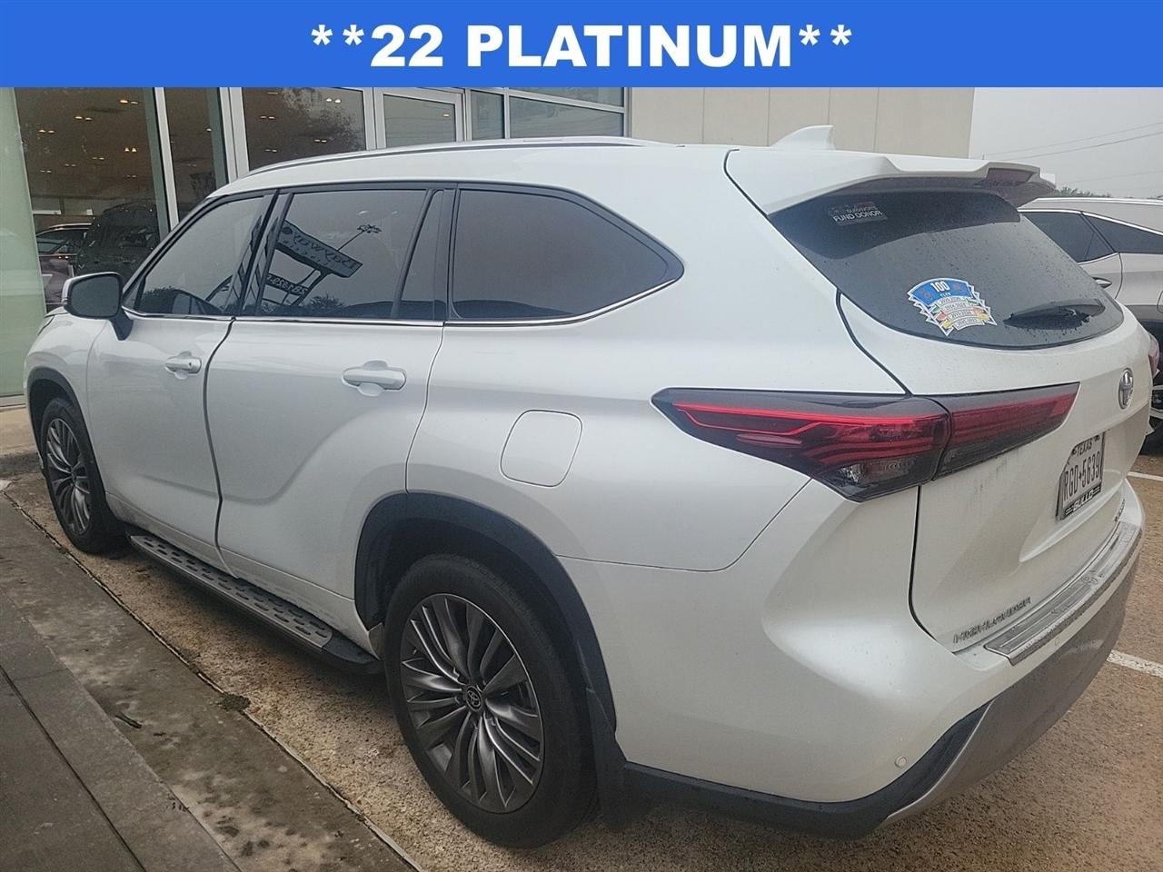 Toyota Highlander Platinum 2022