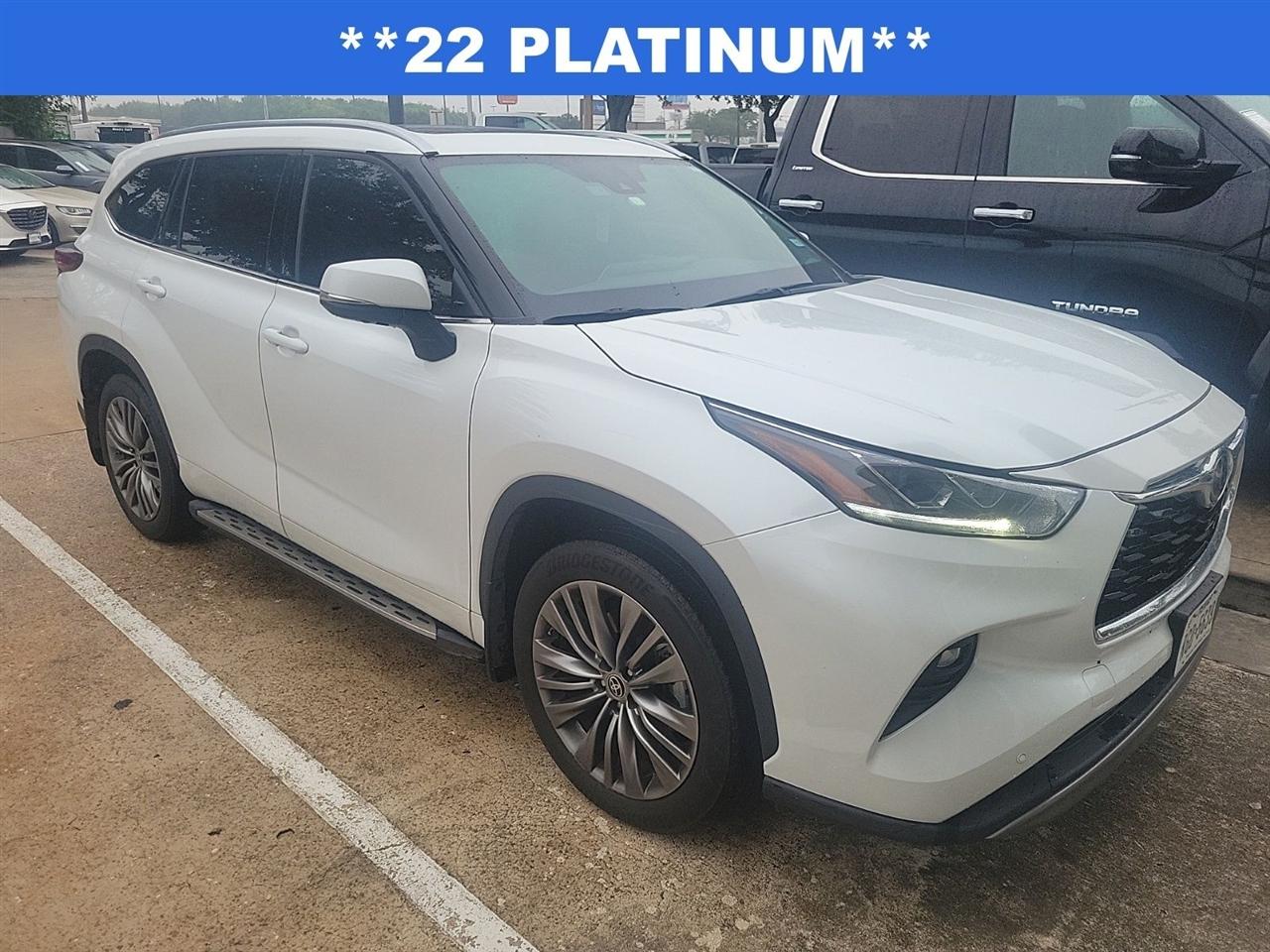 Toyota Highlander Platinum 2022