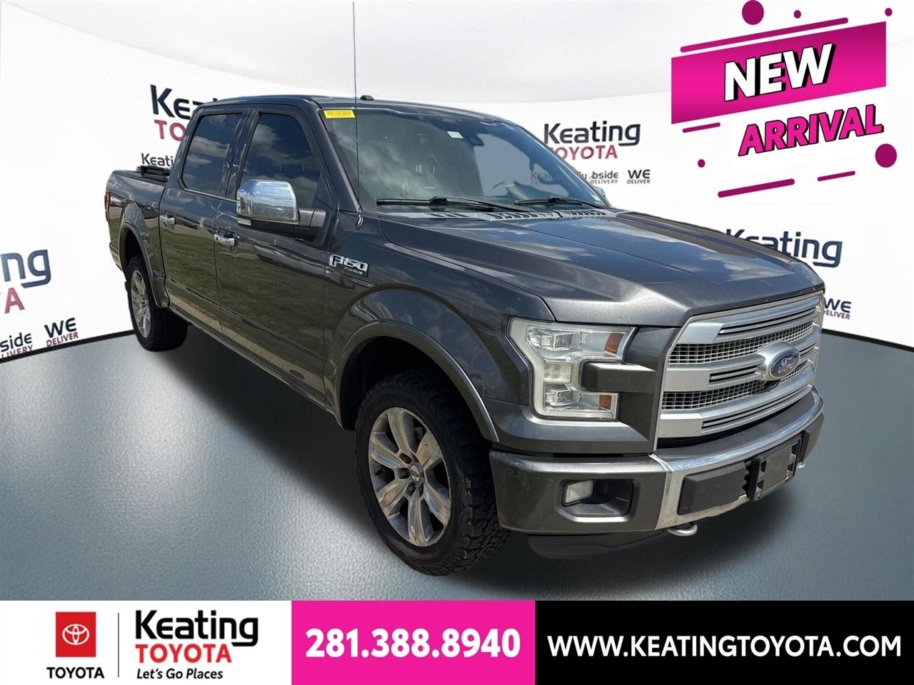 Ford F-150 Lariat SuperCrew 5.5-ft. Bed 4WD 2016