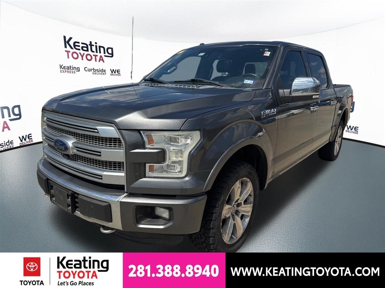 Ford F-150 Lariat SuperCrew 5.5-ft. Bed 4WD 2016